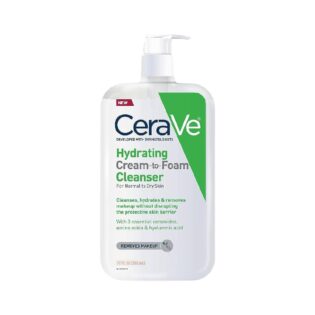 Cerave hydrating cream to foam cleanser 355ml