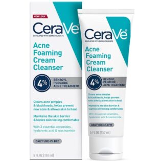 CeraVe Acne Foaming Cream Cleanser - 150ml