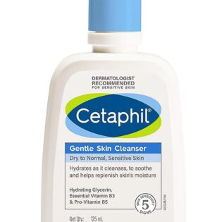 Cetaphil Gentle Skin Cleanser 125ml Dry to Normal, Sensitive Skin