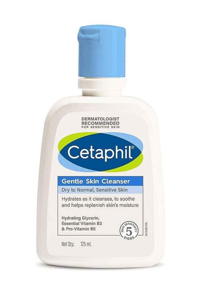 Cetaphil Gentle Skin Cleanser 125ml Dry to Normal, Sensitive Skin