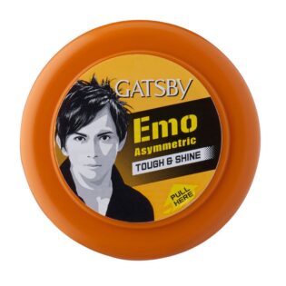 Gatsby Emo Asymmetric Tough & Shine Hair Styling Wax - 75g
