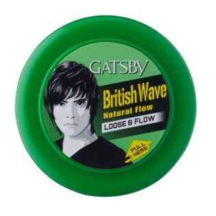 Gatsby British Wave Loose & Flow Hair Wax 75g