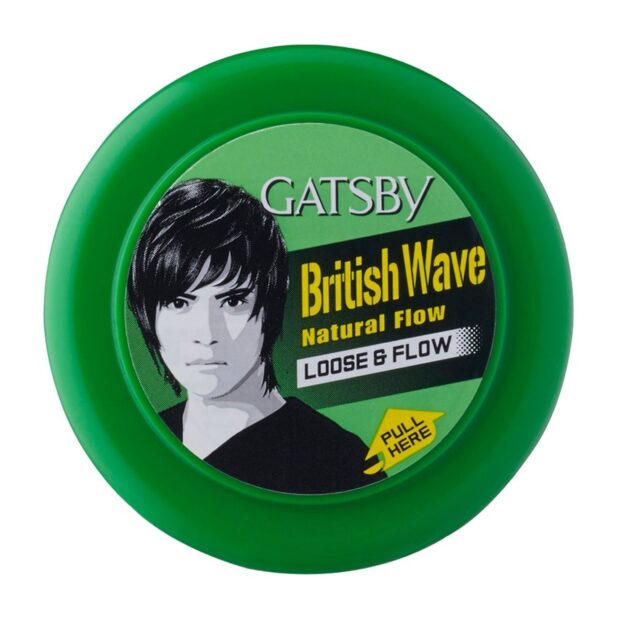Gatsby British Wave Loose & Flow Hair Wax 75g