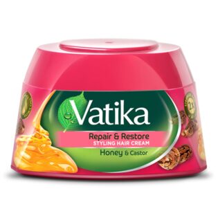 Vatika Repair & Restore Styling Hair Cream With Honey & Castor - 140ML