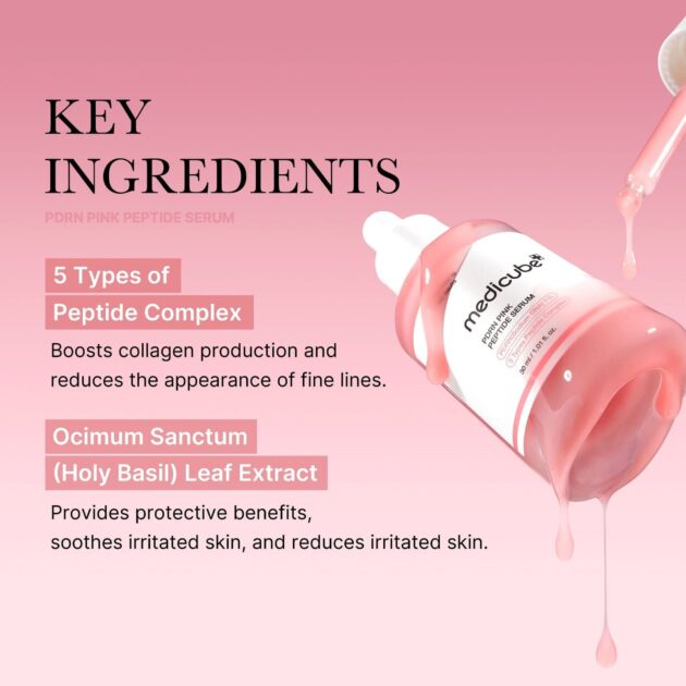 Medicube PDRN Pink Peptide Serum 30ml - Image 2